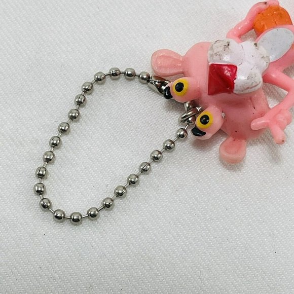 Pink Panther Figure Keychain Basketball Player Chain Keyring Ball Hangtag Hang - Picture 8 of 9